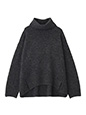 スリットタートルネックニット | 10度 服装