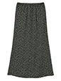 すっきり見えシルエットサテンナロースカート | 8度 服装