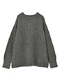 ブークレMIXニットチュニック | 8度 服装