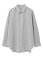 配色レギュラーカラーシャツ | レディースコーデ 服装