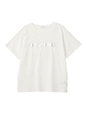 SILVERプリント半袖Tシャツ | UVカット コーデ