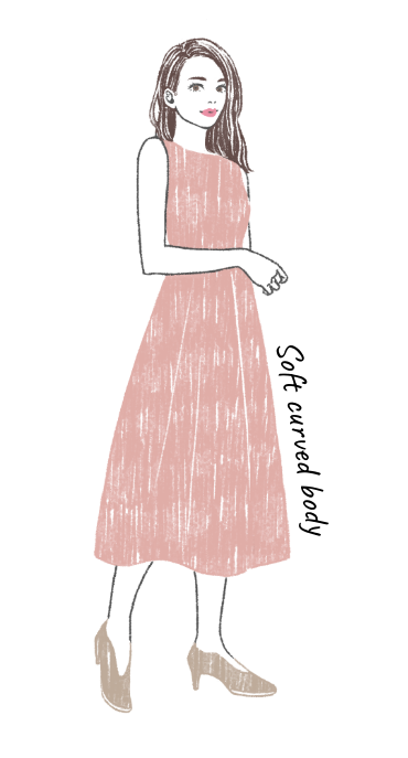 Soft curved body